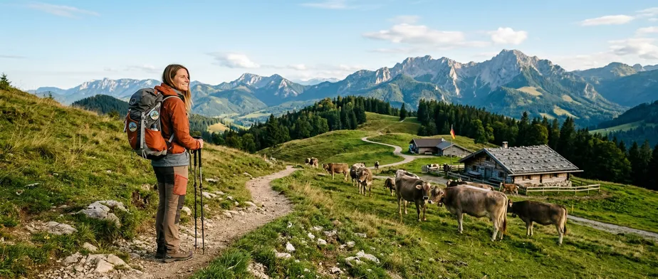 Enjoy an Alpine Pasture Hike in the Chiemgau Alps