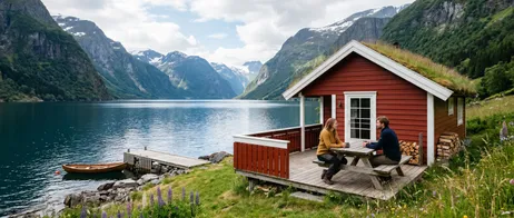 Holiday home vacation in Fjord Norway: Discover regions at a relaxed pace