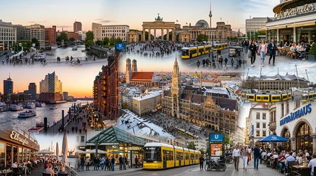 Die größten Städte Deutschlands im Überblick