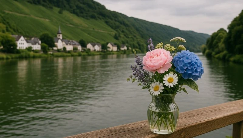 Floral Aesthetics in Moselle Style: Inspiration for Home and Garden