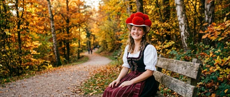 Experience Black Forest Tradition and Costume: The Bollenhut Hat