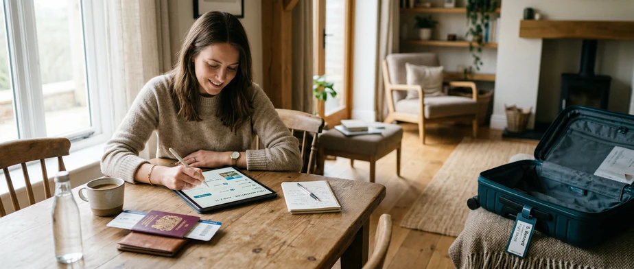 Organiser clairement ses documents de voyage numériques en vacances