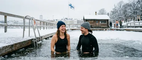 Eisbaden in Finnland: Tradition und Gesundheit