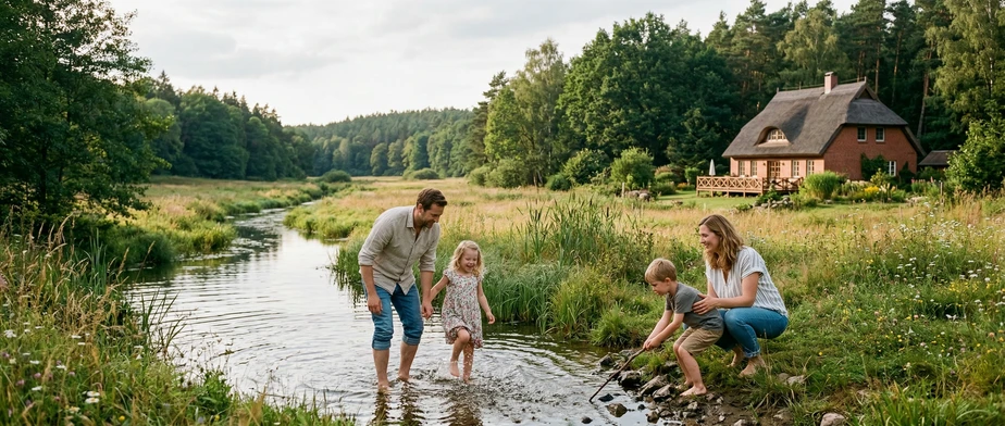 Family Adventures Around the Source of the River Havel