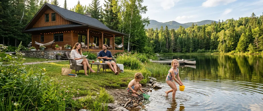Play, Water and Nature Adventures for Children at the Lake