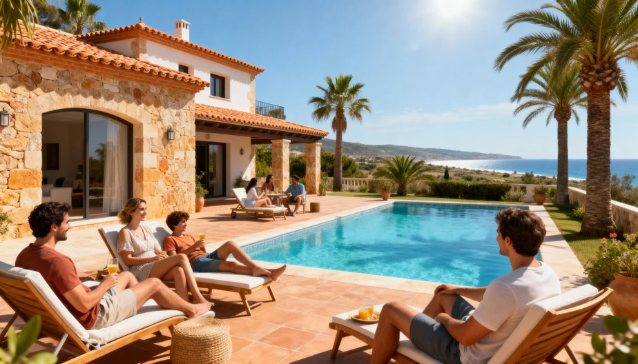 Holiday homes in Spain for groups: Enjoy your time together
