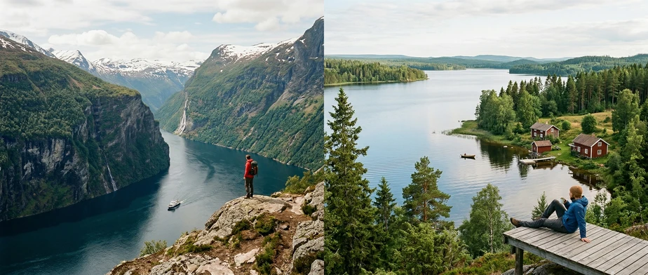 Norway or Sweden? Which destination suits you better?