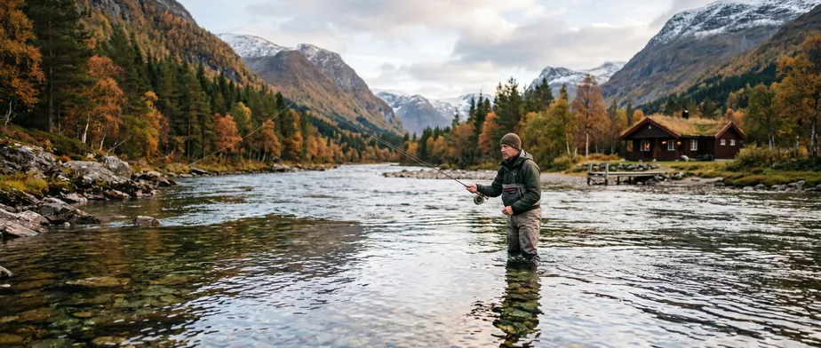 Fiske i Norge: Naturopplevelser langs klare elver
