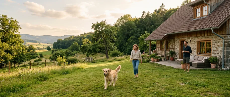 Vacation with a Dog: A Secluded Holiday Home Is Ideal