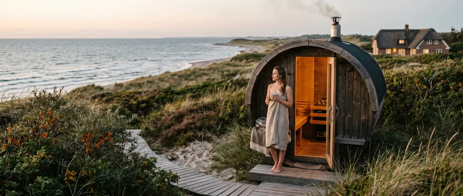 Sauna enjoyment for every space: experience wellness at home