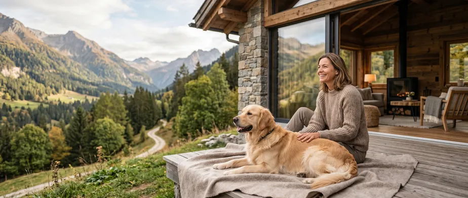 Cabin holidays with a dog: Relax and enjoy nature together