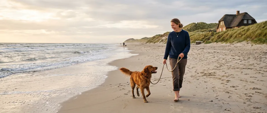 Strandferie med hund i Danmark