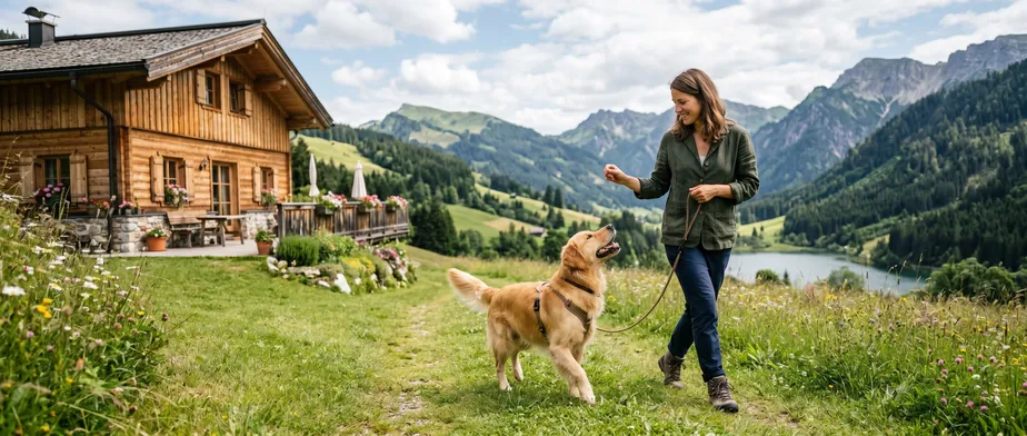 Making Dog Training Relaxed During a Holiday Home Stay