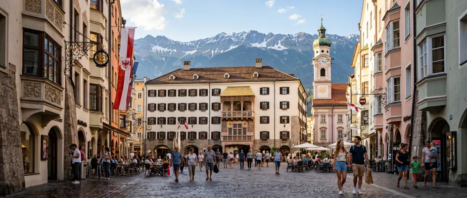 Innsbruck und das Goldene Dachl entdecken