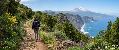 Senderismo de primavera en Tenerife: disfrutar de vistas panorámicas