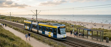 Tram du littoral De Lijn : découvrir la côte belge en toute tranquillité