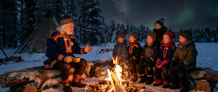 Die Samen: Finnlands indigenes Volk im Norden