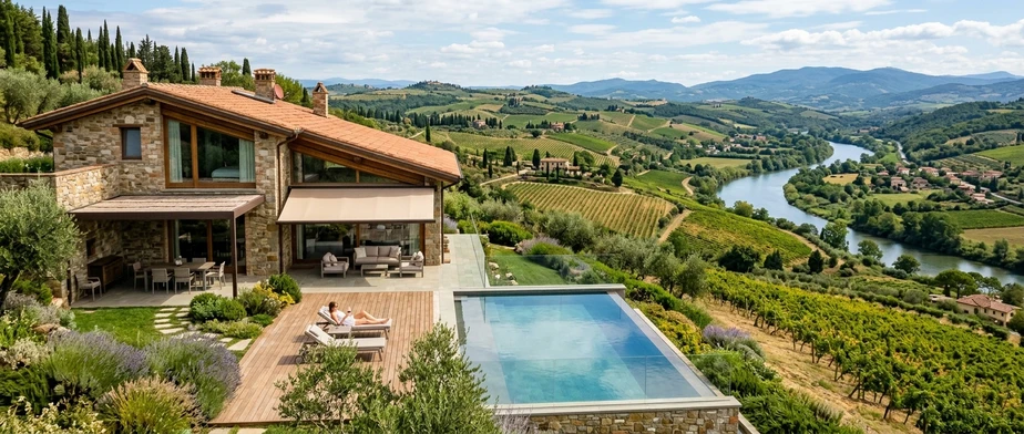Luxury Holiday Homes on the Moselle with Panorama and Style
