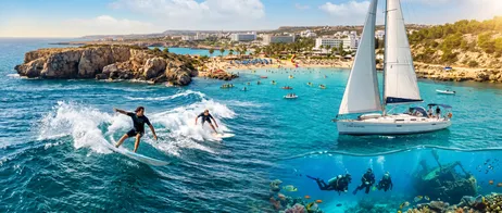 Zyperns schönste Reviere für Wassersport entdecken