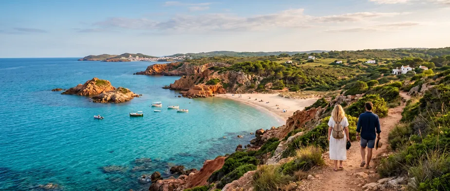 Descubrir Menorca con sus playas y naturaleza en calma