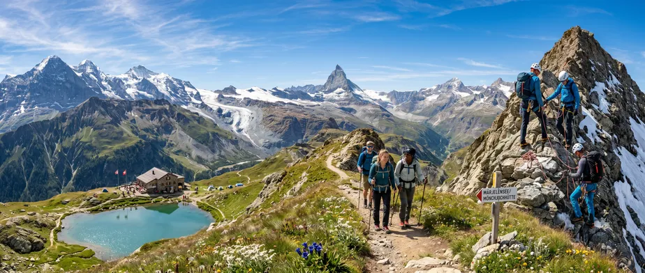 Experience Hiking in the Swiss Alps Experience Hiking in the Swiss Alps