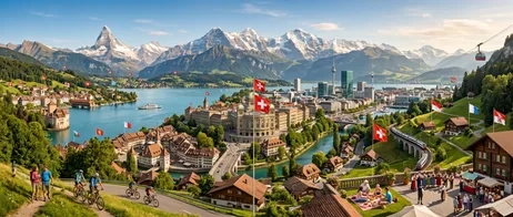 Die Schweiz und ihre 26 Kantone entdecken