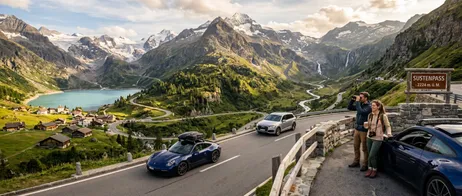 Experience the most beautiful road trips through Switzerland