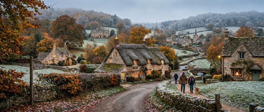 Ferienhaus in England mit Ruhe und Kamin genießen