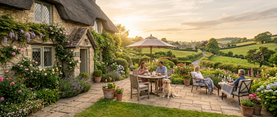 Relax in a holiday cottage in England with a garden Relax in a holiday cottage in England with a garden