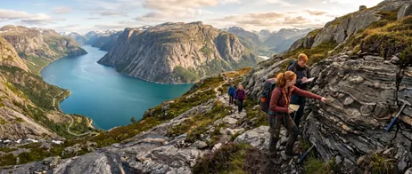 Discover Geology and Geoparks in Norway