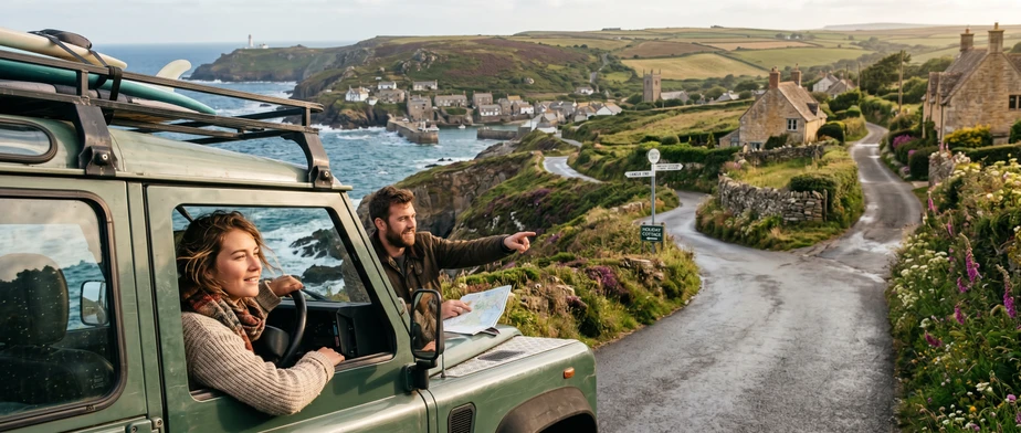The most beautiful route ideas with accommodation in England