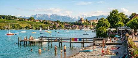 Enjoy bathing spots and lakeside beaches on Lake Constance