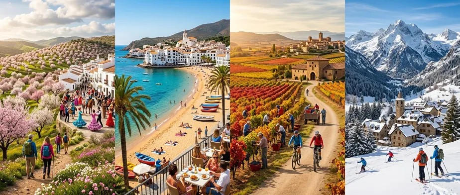 Spanien zu jeder Jahreszeit aktiv erleben Spanien zu jeder Jahreszeit aktiv erleben