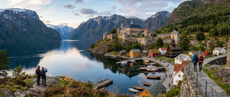 Opplev historiske borger og slott i Norge