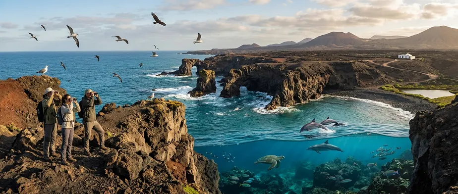 Birdwatching and Marine Wildlife on Lanzarote Birdwatching and Marine Wildlife on Lanzarote