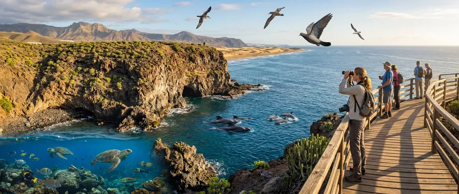 Birdwatching and Marine Wildlife on Gran Canaria