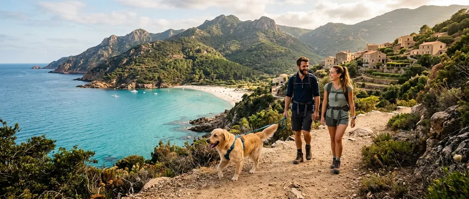 Profiter sereinement de vos vacances avec chien en Corse Profiter sereinement de vos vacances avec chien en Corse