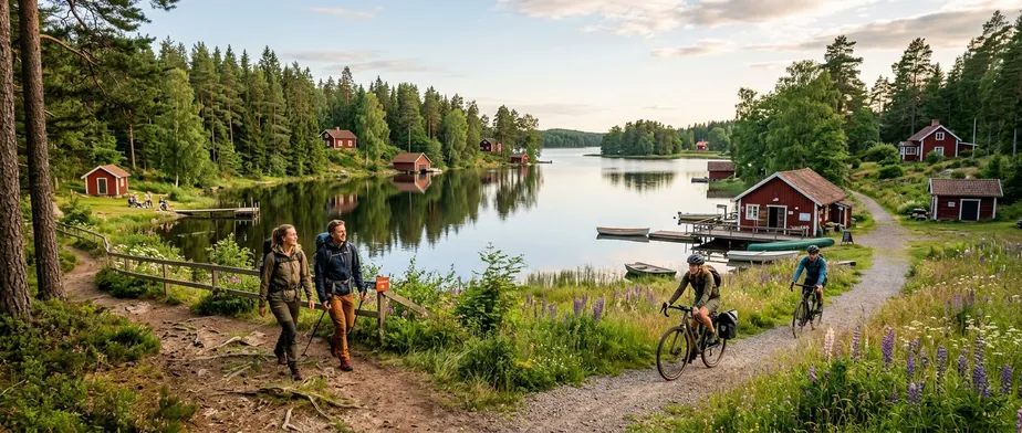 Shoreline Hikes and Cycling Tours: Active Days Out in Småland