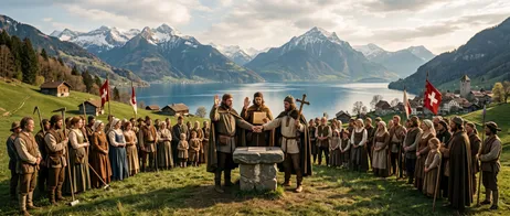 Die Eidgenossenschaft der Schweiz einfach erklärt
