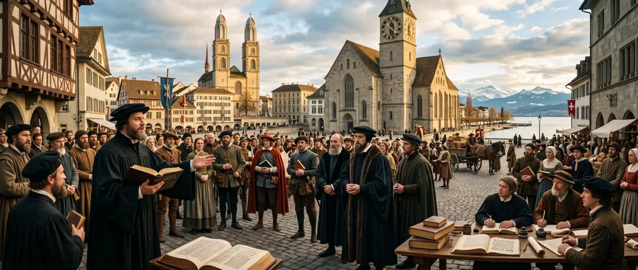 Reformatoren in der Schweiz: Zwingli und Calvin Reformatoren in der Schweiz: Zwingli und Calvin