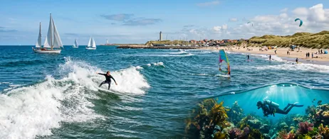 Watersports hotspots in Denmark: surfing, sailing and diving