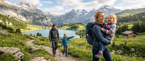 Family holidays in Switzerland full of adventure