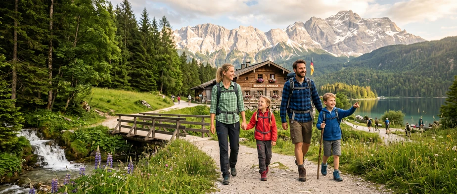 Enjoy relaxed hiking with children in Bavaria Enjoy relaxed hiking with children in Bavaria
