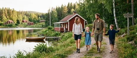 Upptäck familjevänliga upplevelser i Småland Upptäck familjevänliga upplevelser i Småland