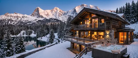 Holiday homes in Switzerland with sauna, fireplace and spa flair