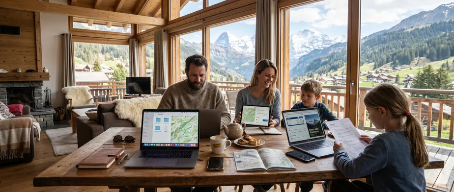 Digital helpers for a relaxed holiday home stay Digital helpers for a relaxed holiday home stay