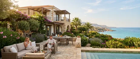 Urlaub auf Zypern mit Garten und Terrasse genießen