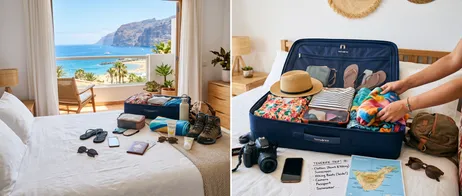 Packing your suitcase for a relaxing holiday in Tenerife