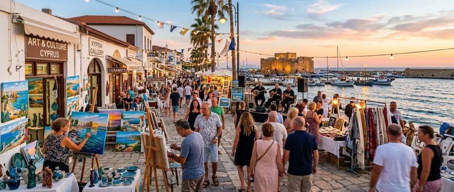 Kunst und Kultur am Meer auf Zypern erleben