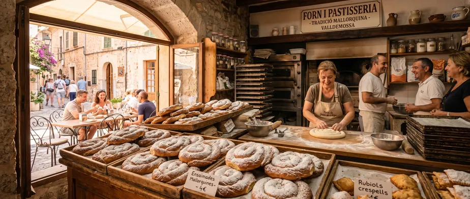 Enjoying Mallorca’s traditional sweet ensaimadas Enjoying Mallorca’s traditional sweet ensaimadas